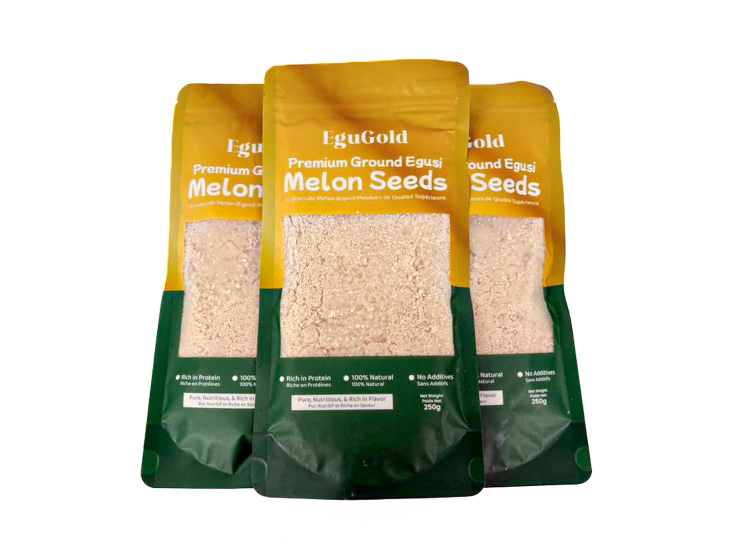Nigerian Premium Ground Egusi Melon Seeds (250g)