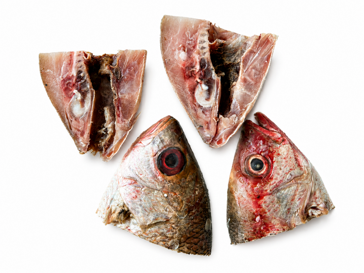 Tête de Carpe Sauvage de Guinée (congelée, environ 1kg)