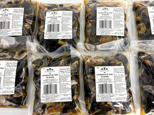 Frozen African Land Snails (Unshelled) (350g)