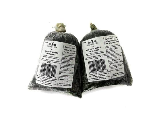 Guinea Cassava Leaves (Frozen)(1kg)