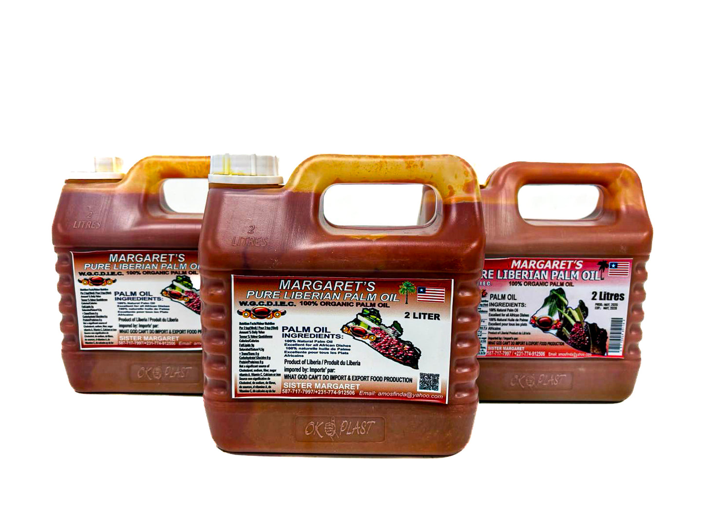 Pure Liberian Palm Oil (2L)